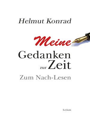 cover image of Meine Gedanken zur Zeit